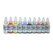 KIT DE PEINTURE A AEROGRAPHE OPAQUE ET TRANSPARENT